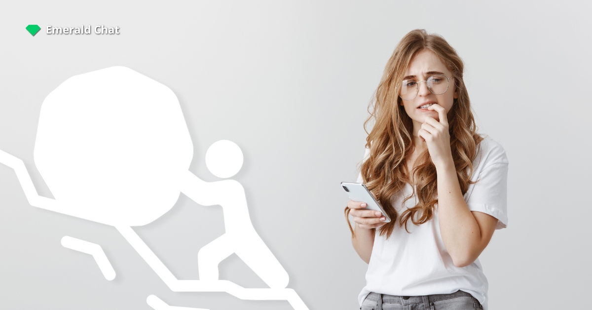 A woman who is thinking