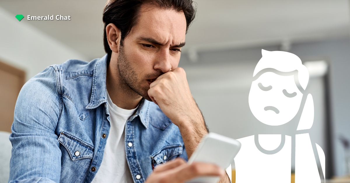 A man who is thinking