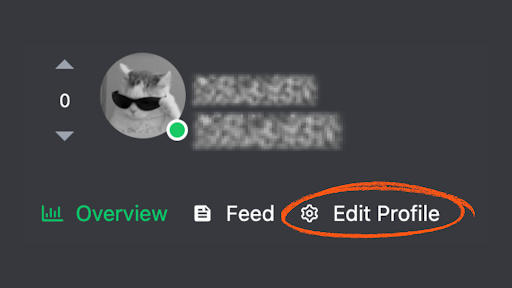 edit profile