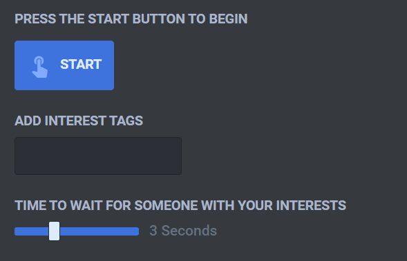 emerald chat interest matching system