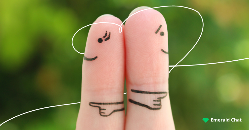 image of two fingers drawn on